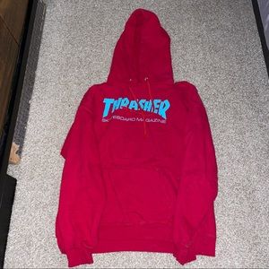 SOLD Flawed thrasher hoodie